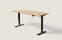 Desktronic HomePro bureau Zwart / Massief Eiken / 180x80 cm Desktronic HomePro bureau Zwart / Massief Eiken / 180x80 cm