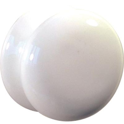 Commodeknop porselein 52mm wit Commodeknop porselein 52mm wit