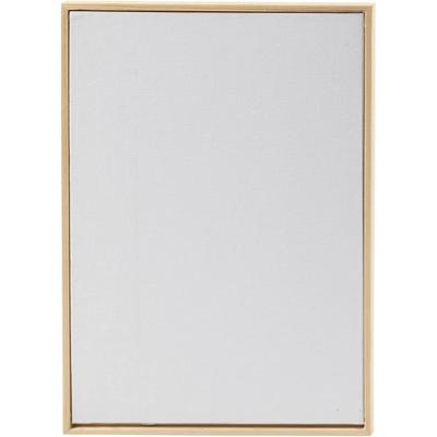 Creativ Company Canvas paneel met lijst, a4, afm 21x29,7 cm, 280 gr, wit, 1 stuk