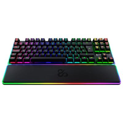 Toetsenbord en muis Newskill NS-KB-GUNGNYRT-GAT-R Zwart Spaans QWERTY