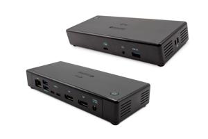 i-tec TB3CDUALDPDOCKPD laptop dock & poortreplicator Bedraad Thunderbolt 3 Zwart