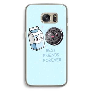 Best Friend Forever: Samsung Galaxy S7 Transparant Hoesje