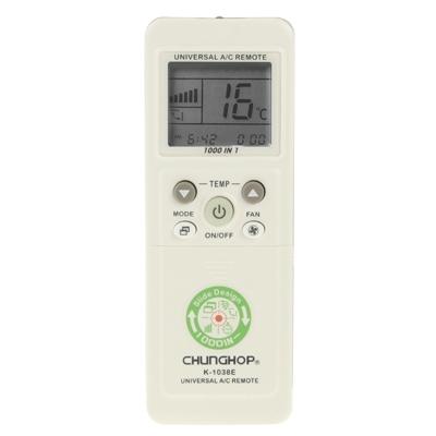 Chunghop universele afstandsbediening voor airconditioners (Type K-1038E)