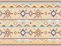 Etnische berber vinyl tapijt beige