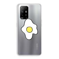 Spiegelei: Oppo A95 5G Transparant Hoesje - thumbnail