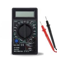 DT-830B handheld digitale multimeter ampèremeter voltmeter digitale display universele tester meter (zwart)