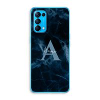 Midnight Marble: Oppo Find X3 Lite Transparant Hoesje