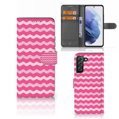 Samsung Galaxy S22 Plus | Telefoon Hoesje | Waves Pink