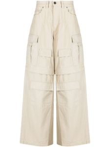 AMBUSH pantalon ample à poches cargo - Tons neutres