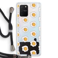 Bacon to my eggs #1: Samsung Galaxy S10 Lite Transparant Hoesje met koord
