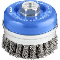 Bosch Accessories 1608614001 Komborstel, gevlochten draad, 0,5 mm, 90 mm, 8500 omw/min, M 14 1 stuk(s) - thumbnail