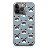 It's a Purrr Case: iPhone 13 Pro Transparant Hoesje