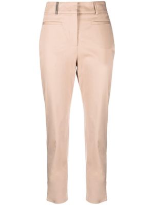 Peserico pantalon de tailleur à coupe courte - Tons neutres
