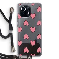 Ondersteboven verliefd: Xiaomi Mi 11 Transparant Hoesje met koord