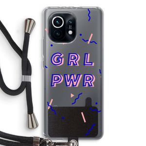 GRL PWR: Xiaomi Mi 11 Transparant Hoesje met koord