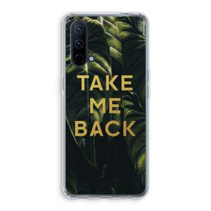 Take me back: OnePlus Nord CE 5G Transparant Hoesje