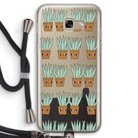 Sansevieria: Samsung Galaxy A5 (2017) Transparant Hoesje met koord
