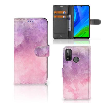 Hoesje Huawei P Smart 2020 Pink Purple Paint