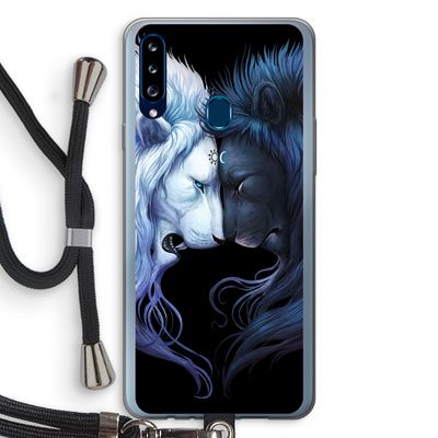 Brotherhood: Samsung Galaxy A20s Transparant Hoesje met koord