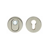 Intersteel Veiligheidsrozet SKG3 rond kerntrekbeveiliging mat nikkel - thumbnail