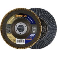 Rhodius 211331 Lamellenschijf Diameter 125 mm Boordiameter 22.23 mm RVS, Staal 1 stuk(s)