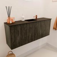 Toiletmeubel Mondiaz Joya | 100 cm | Meubelkleur Shadow | Faye wastafel Urban Midden | 1 kraangat Toiletmeubel Mondiaz Joya | 100 cm | Meubelkleur Shadow | Faye wastafel Urban Midden | 1 kraangat