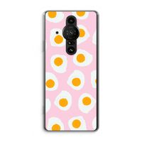 Dancing eggs: Sony Xperia Pro-I Transparant Hoesje