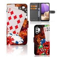 Samsung Galaxy A32 4G | Wallet Case | met Pasjes | Casino