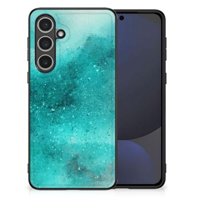 Kleurrijke Telefoonhoesje Samsung Galaxy S24 FE Painting Blue