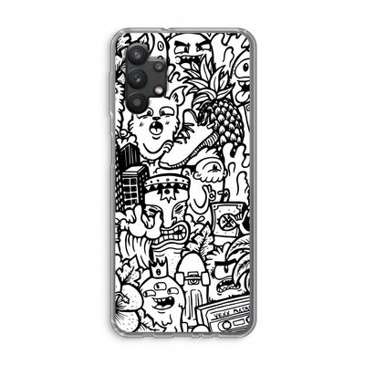 Vexx Mixtape #2: Samsung Galaxy A32 5G Transparant Hoesje