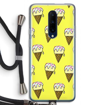 Isjes: OnePlus 7 Pro Transparant Hoesje met koord