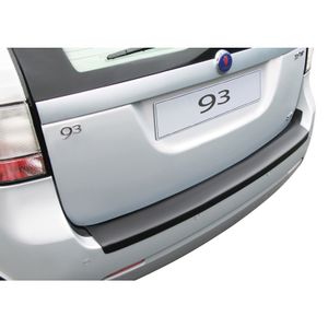 Bumper beschermer passend voor Saab 9.3 Estate 2005- Zwart GRRBP402