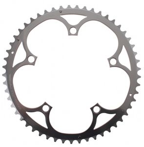 TA Specialites kettingblad Vento 53T 9/10SP 135 mm zilver