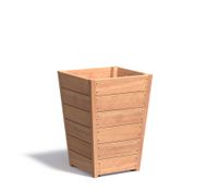 Hardhouten plantenbak TAP 60x60x85cm.