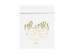 Verpakking zakjes &apos;Mr & Mrs&apos; (6st)