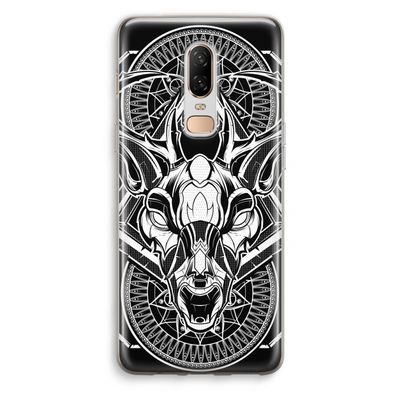 Oh Deer: OnePlus 6 Transparant Hoesje