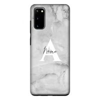 Ivory Marble: Samsung Galaxy S20 Tough Case