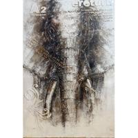 Canvas Schilderij Ereturn Olifant