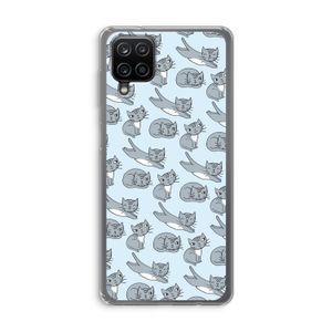 Poezen: Samsung Galaxy A12 Transparant Hoesje
