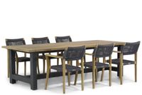 Lifestyle Dallas/San Francisco 260 cm dining tuinset 7-delig - thumbnail