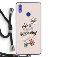 Tough Life: Honor Note 10 Transparant Hoesje met koord