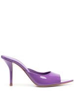 GIABORGHINI x Pernille Teisbaek mules Perni 90 mm en cuir - Violet