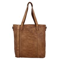 Hide & Stitches Shopper/Schoudertas Paint Rock Cognac