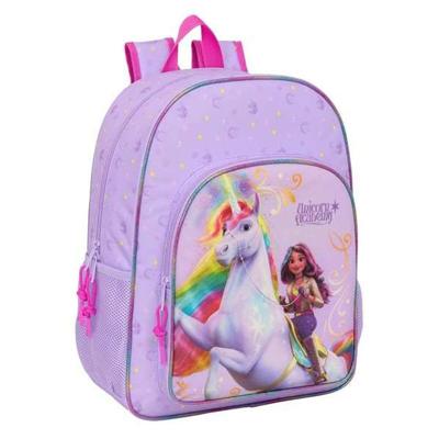Schoolrugzak Unicorn Academy Lila 33 x 42 x 14 cm