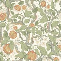 Dutch Wallcoverings Fägring - Kart - Donkergroen