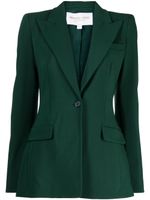 Michael Kors Collection blazer Georgina à simple boutonnage - Vert