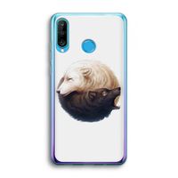 Yin Yang Wolves: Huawei P30 Lite Transparant Hoesje