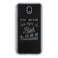 Risk loss: Samsung Galaxy J5 (2017) Transparant Hoesje
