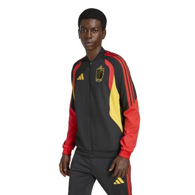 adidas België Presentatie Trainingsjack 2026-2028 Zwart Geel Rood