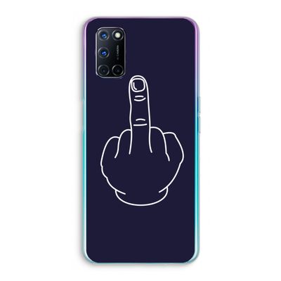 F**k U: Oppo A52 Transparant Hoesje